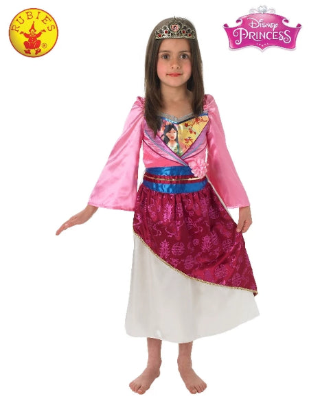 MULAN SHIMMER DELUXE COSTUME, CHILD-LICENSED COSTUME - ToyRoo