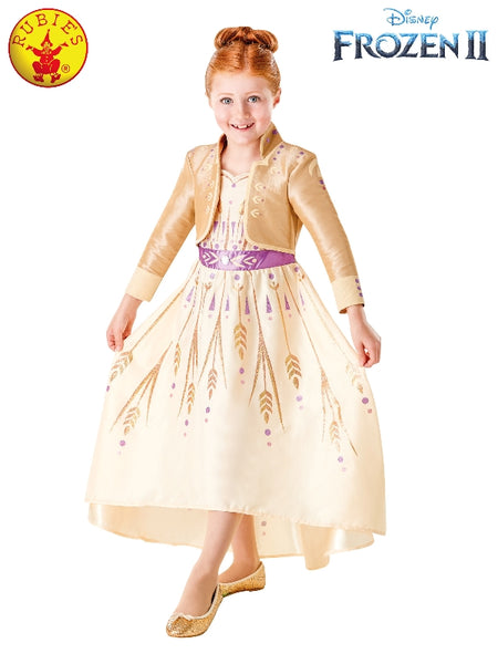 ANNA FROZEN 2 PROLOGUE COSTUME, CHILD - Licensed Costumes ( Size 4-6 yrs)