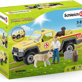 Schleich 42503 - Veterinarian Visit at Farm