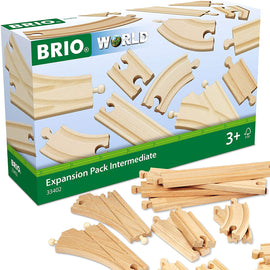 BRIO Expansion Pack Intermediate, 16 Pieces Train track Set - 33402