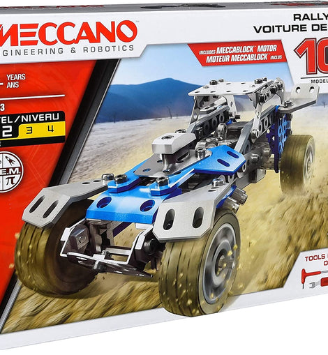 Meccano 18203 - 10-in-1 Rally Racer