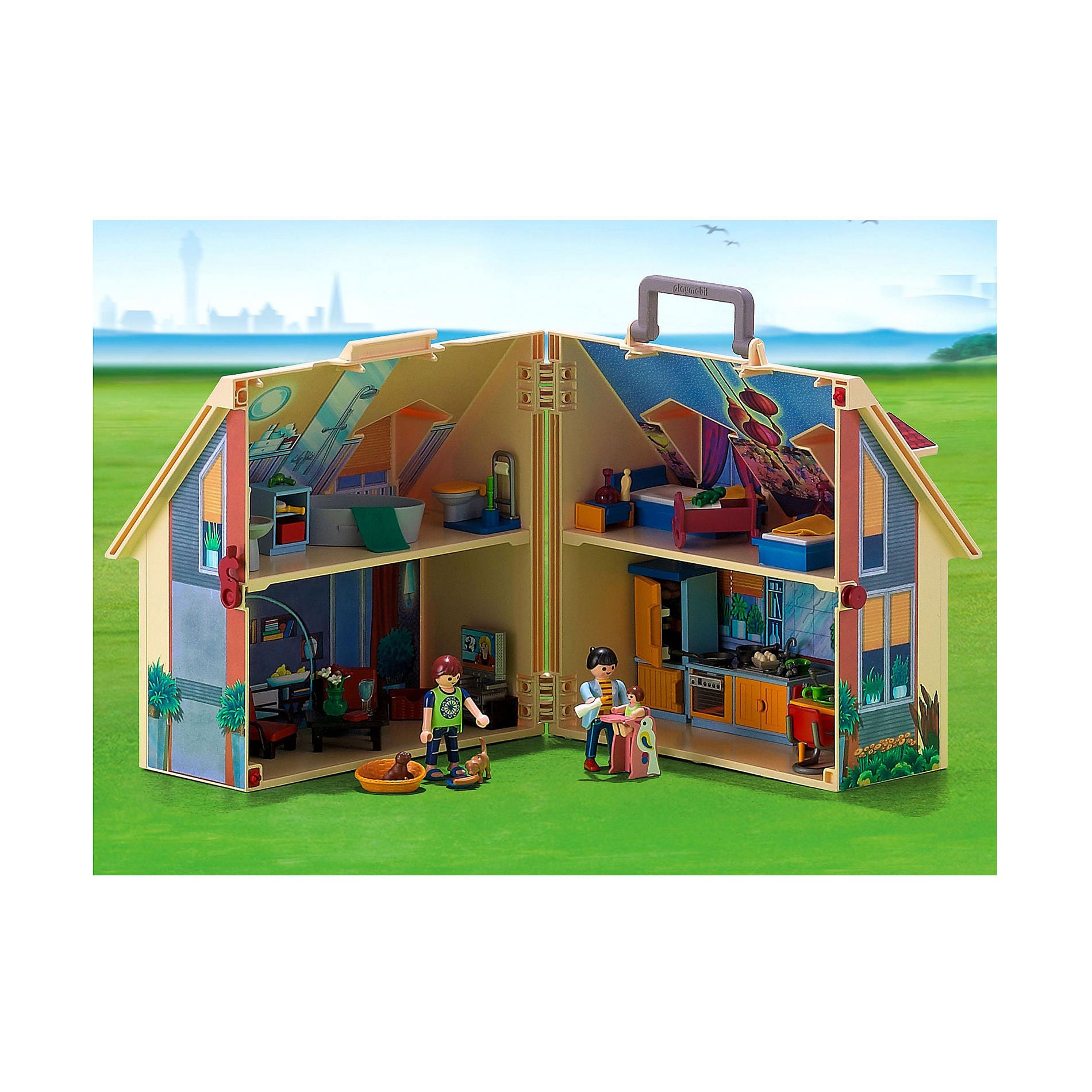 PLAYMOBIL Take Along Modern Doll House 5167 ToyRoo Magical World playmobil-take-along-modern-doll-house-5167-toyroo-magical-world