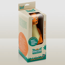 Mizzie The Kangaroo – Baby Teething Toy 100% Natural Rubber