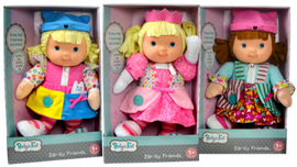 Baby’s First Zip-ity Dolls