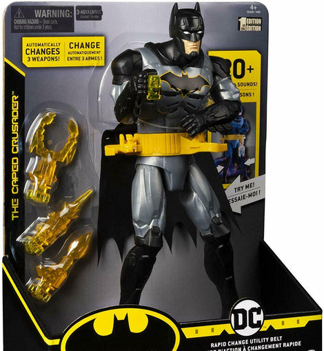 Batman - 12-Inch Rapid Change Utility Belt Batman Deluxe Action Figure